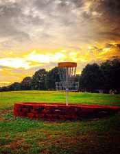 Disc golf basket